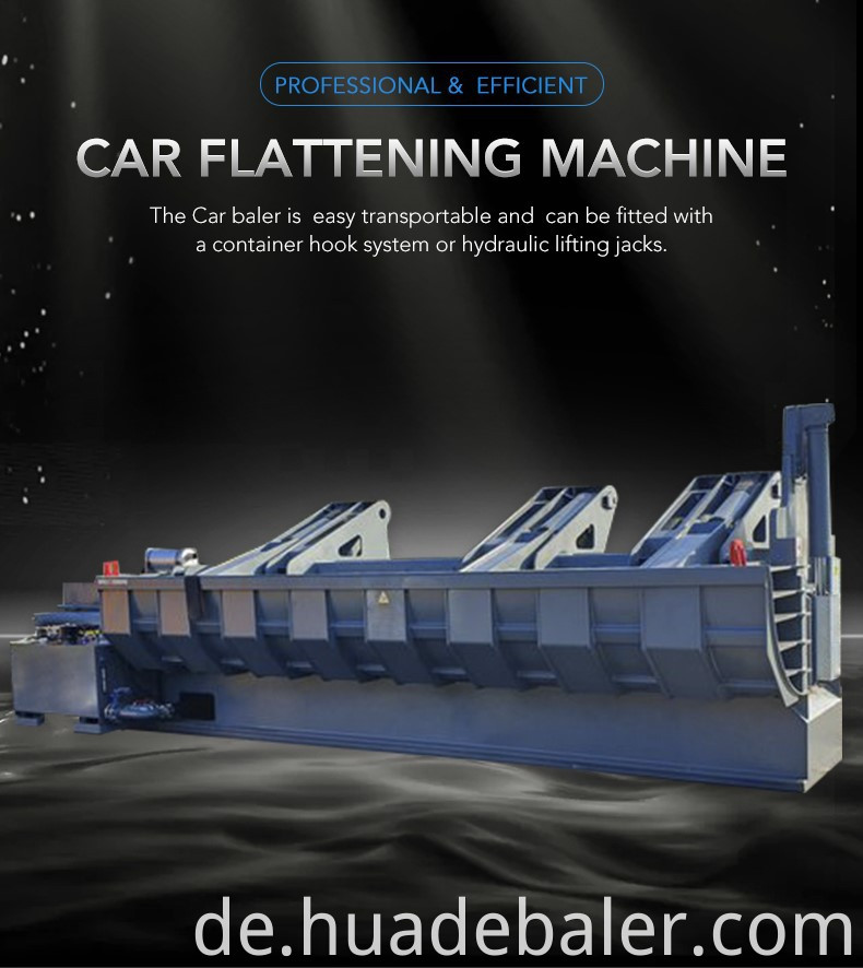 car flattening machine